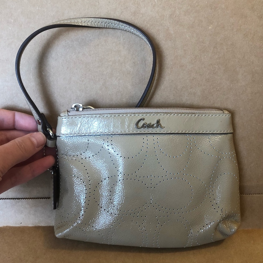 Coach Small Leather Clutch
